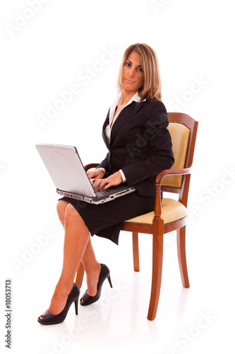 Businesswoman working