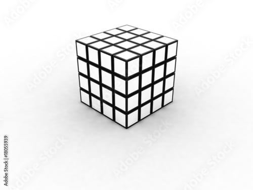 Cubes 3d photo