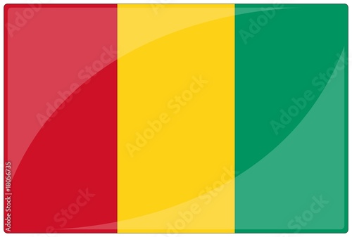 drapeau glassy guinée guinea flag