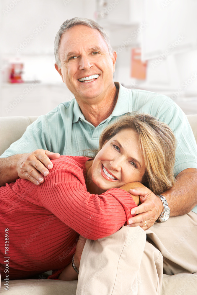 Obraz premium Elderly couple