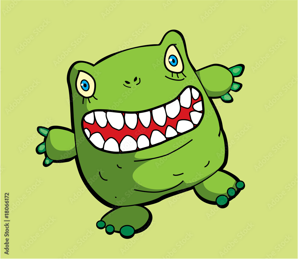 Naklejka premium something strange