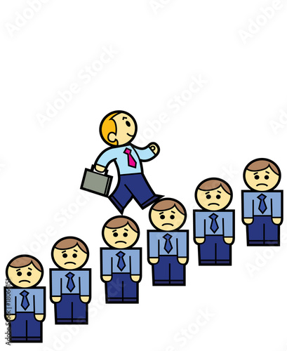 Climb up the service ladder