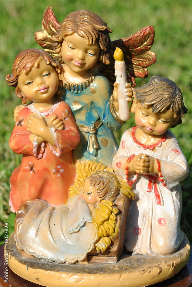 Logbuch-Verlag Mini personaggi di Babbo Natale 3 cm – 12 pezzi piccoli Babbo Natale rosso bianco con stella dorata – decorazione da tavolo e regalo di Natale