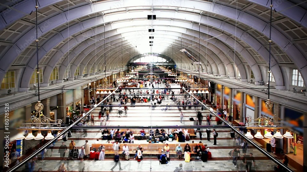 Railroad station in Stockholm