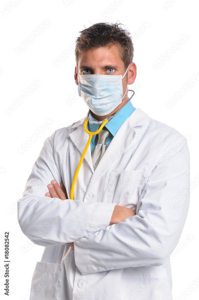 Doctor Wearing Surgical Mask Doctor Wearing Surgical Mask