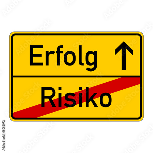 ortstafel risiko erfolg I