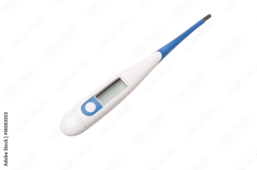 digital Thermometer isolated on white background digital Thermometer isolated on white background