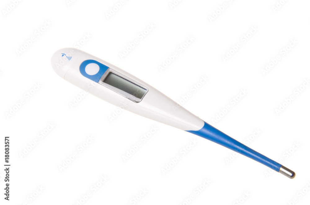 digital Thermometer isolated on white background digital Thermometer isolated on white background