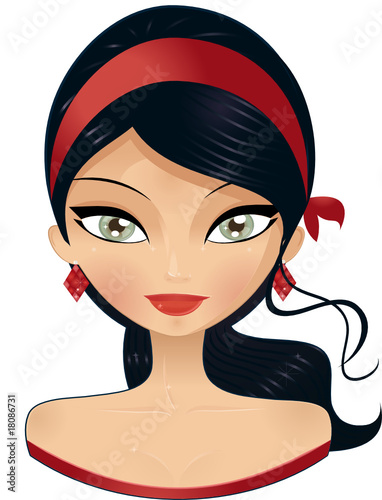 Portrait woman
