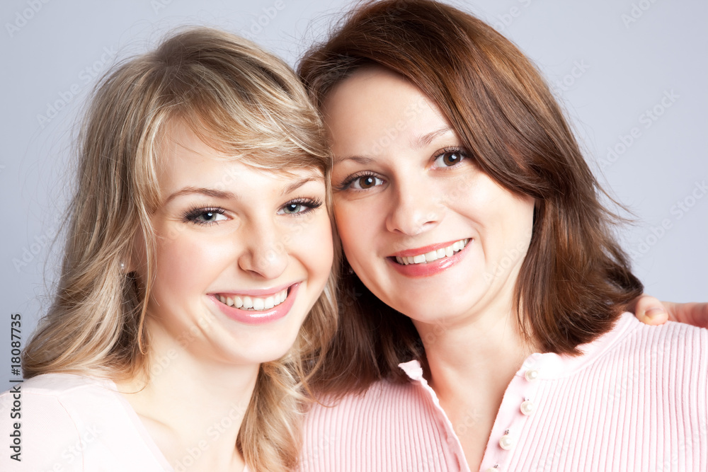 Mother and daughter Mother and daughter