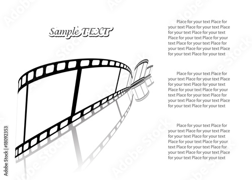 vector film strip