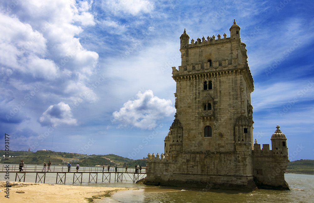 torre de belem, lisboa, portugal, europa