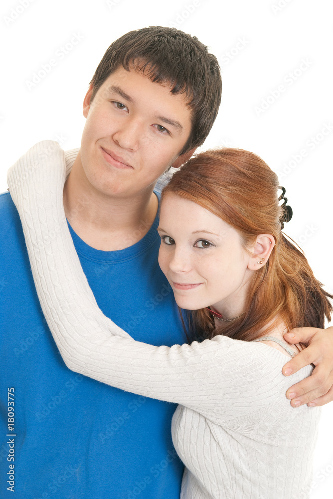 Fototapeta premium Mixed-race couple
