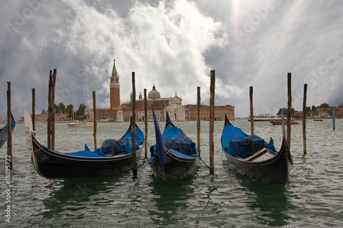 View of Gondalas from Venice © AEPhotographic