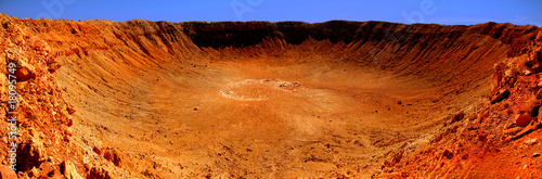 Canvas Print Meteor Crater
