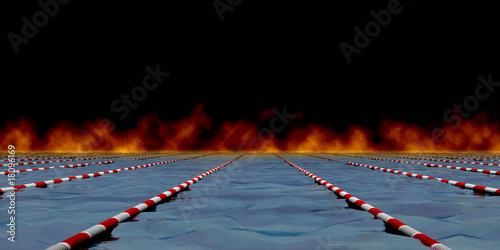 Swimming path