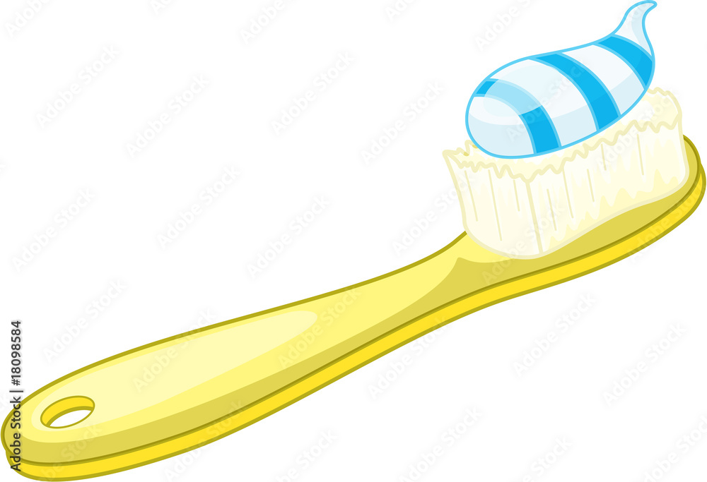 tooth brush and paste