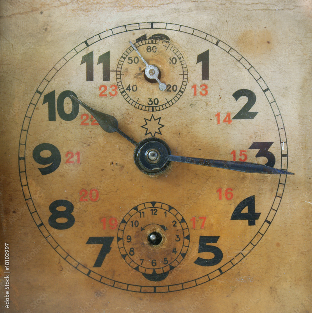 Naklejka premium Clock background