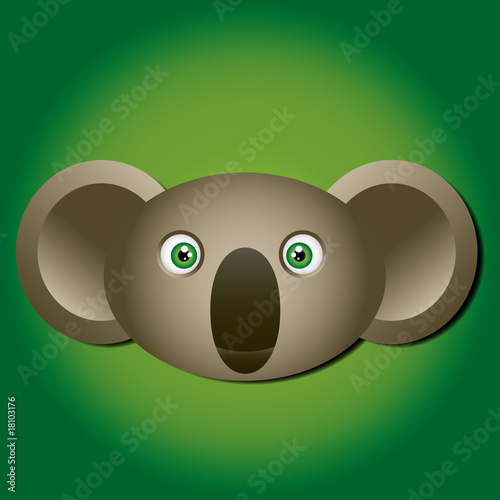 Cabeza de Koala