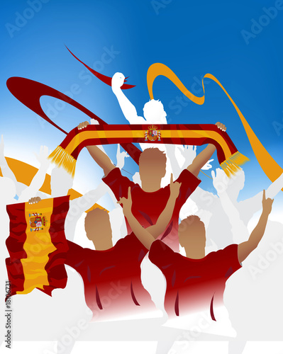 Spain crowd