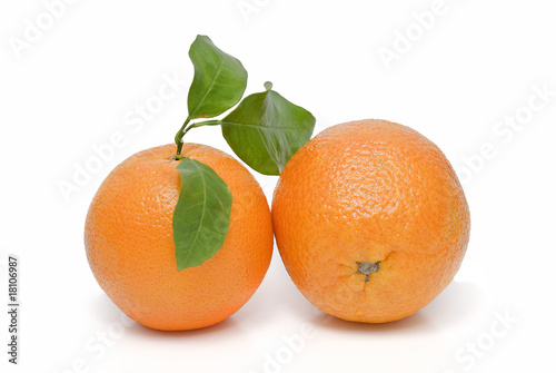 Dos naranjas.