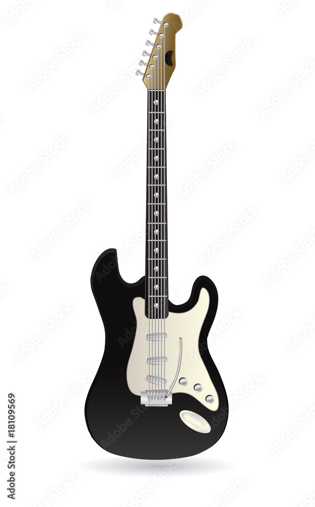 Naklejka premium rock guitar