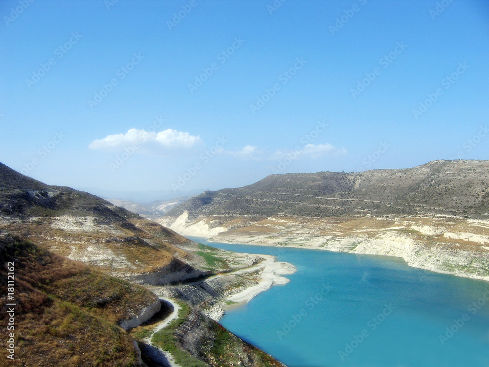 Fototapeta premium Cyprus dam