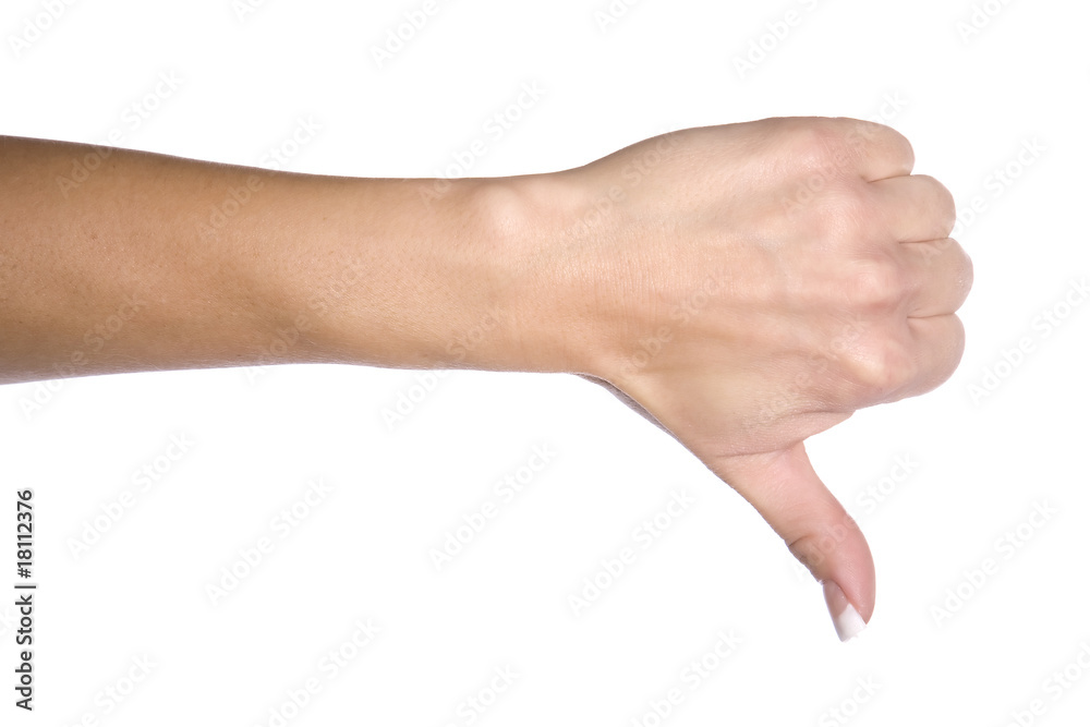 Thumb down Thumb down