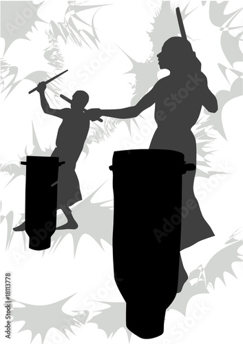 African drum