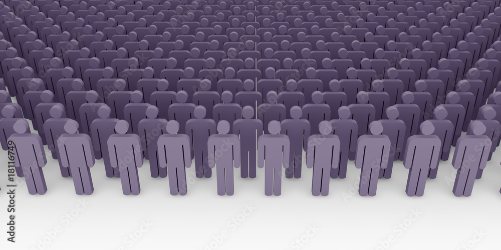 Fototapeta premium Teamwork 3D Render