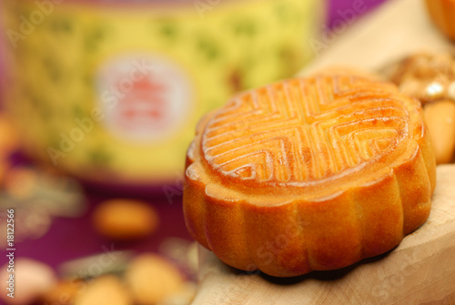 Chinese famous food--Moon cake photo