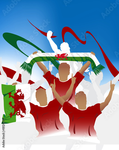 Welsh crowd