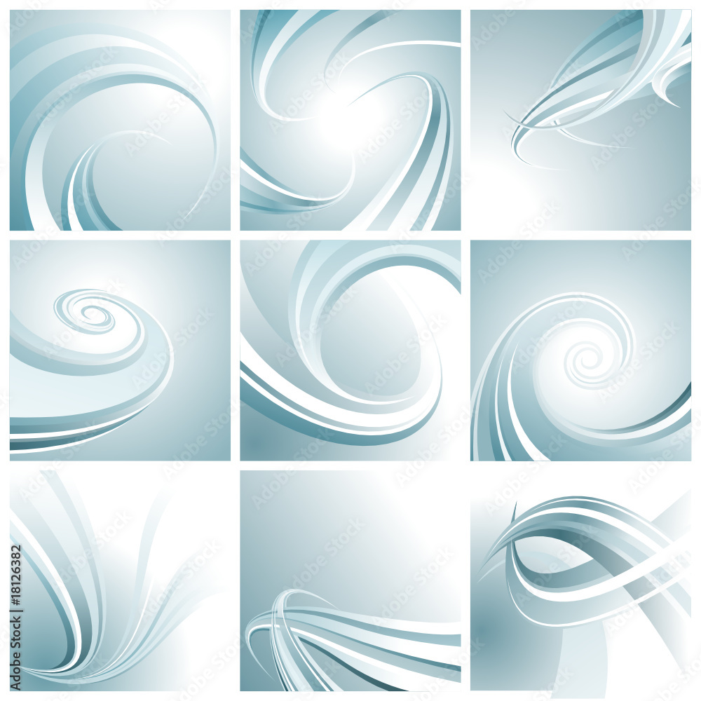 Set of abstract background for technology. Vector layered.