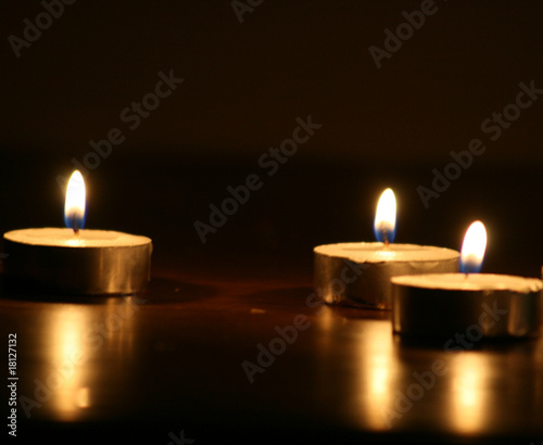 3 candles