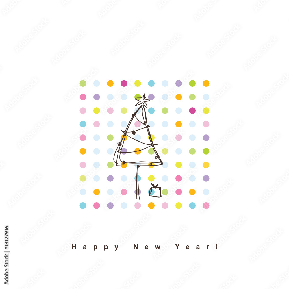 New year's card New year's card