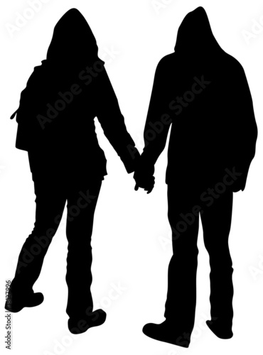 silhouette couple