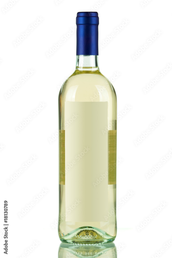 Bottle of white wine