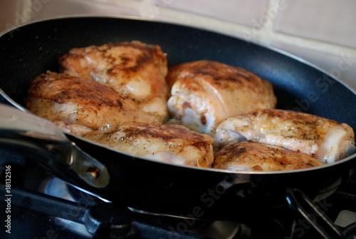 Pan fried chicken
