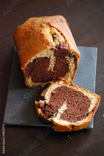 gateau marbré