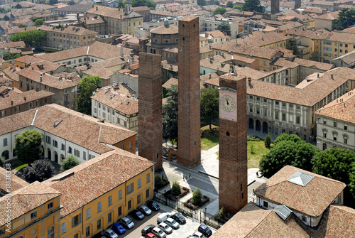 aerial view of Pavia