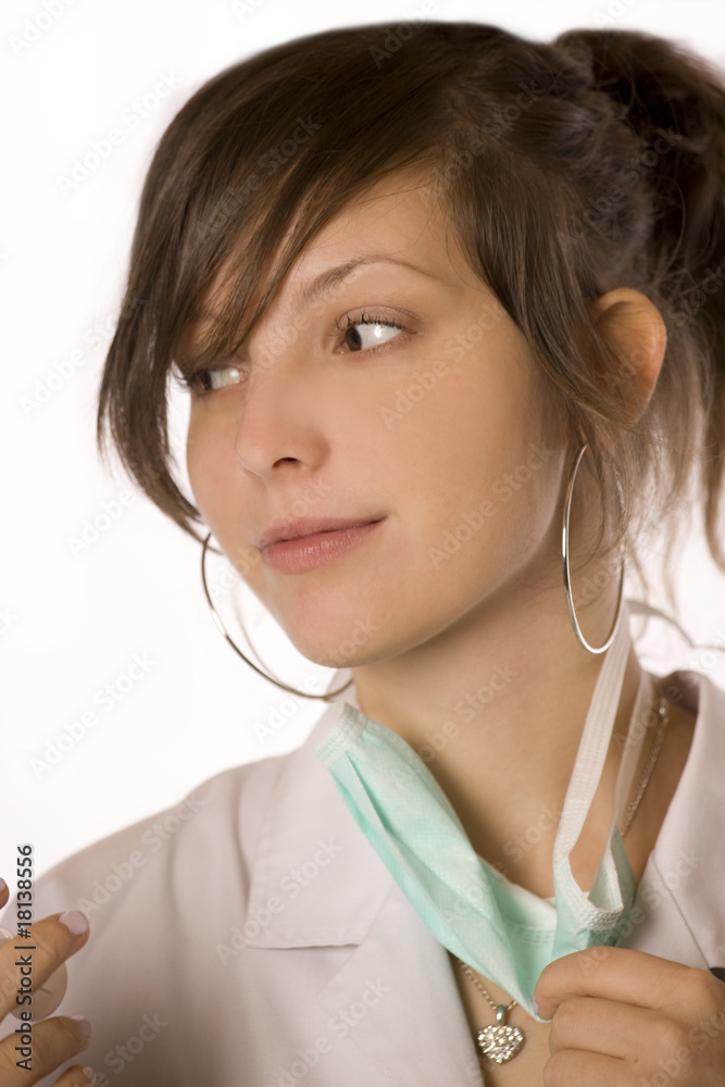 Young female doctor Young female doctor