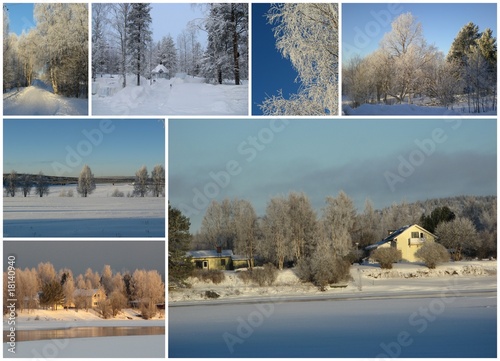 hiver finlandais photo