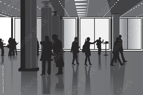 waiting room for passengers
