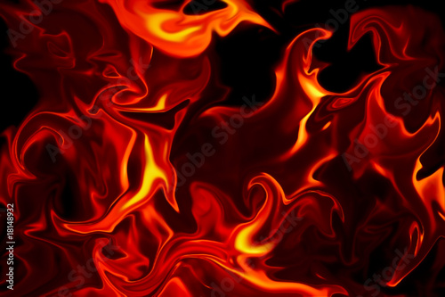Flames of Fire Background
