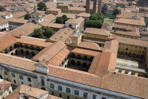 aerial view of Pavia