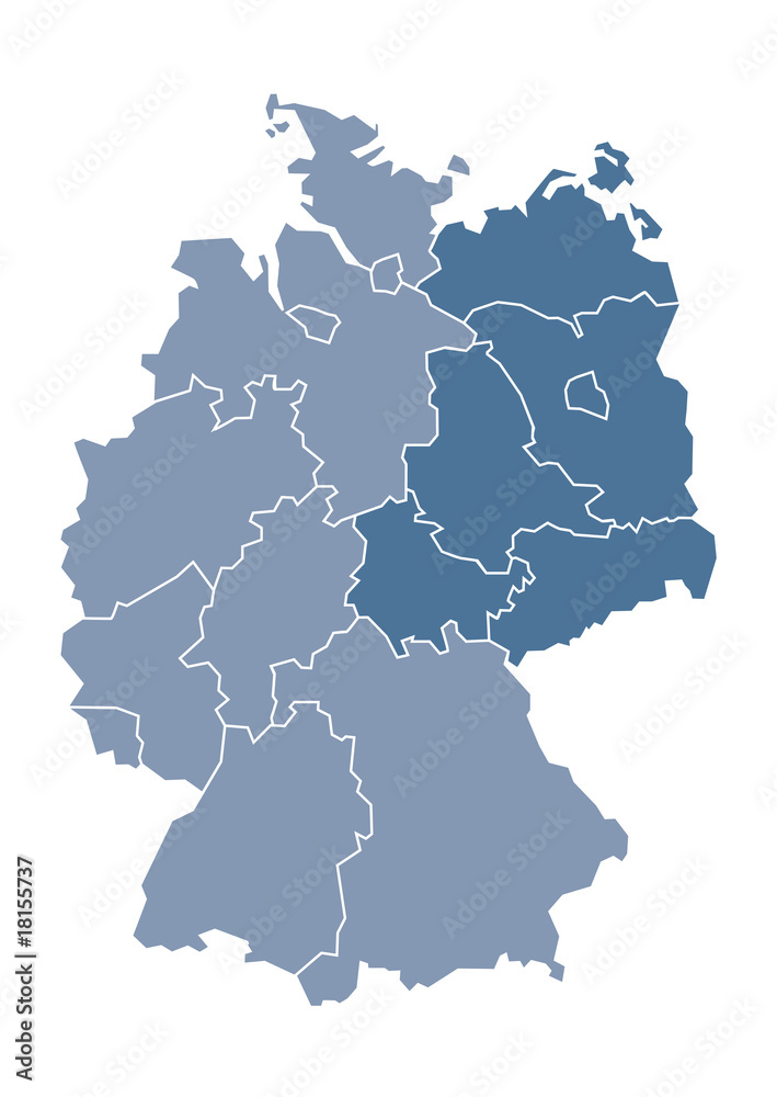 Ost- und Westdeutschland