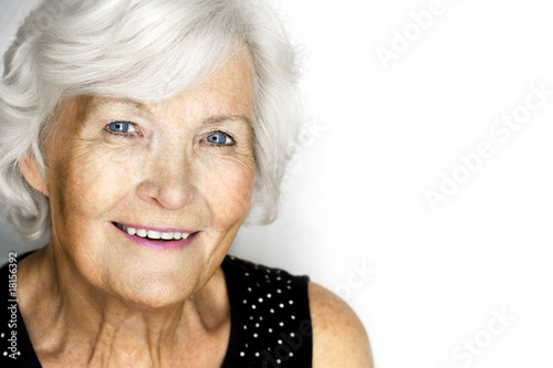 Schöne Seniorin
