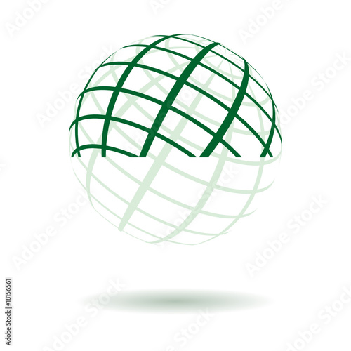 green striped globe