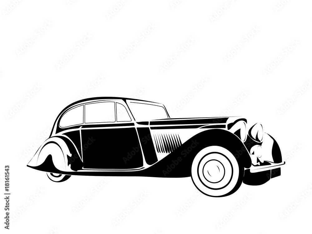 Obraz premium old vintage car