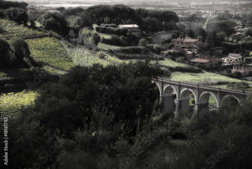 Paesaggio, castelli romani, Marino